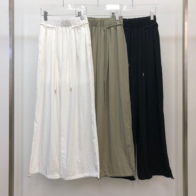 REVE CITE-L韓國直郵㊣女士新品真品職業人氣休閑褲含腰繩REVE CITE休閑褲