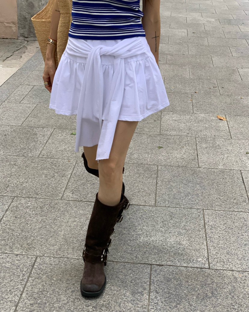 REVE CITE-L東大門㊣實拍女士新款人氣推薦休閑熱賣25春夏短裙REVE CITE短裙