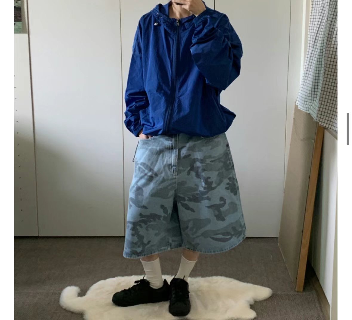 1ONE.CHASER韓國直郵㊣女士新品真品25春夏休閑熱賣人氣短褲1ONE.CHASER短褲