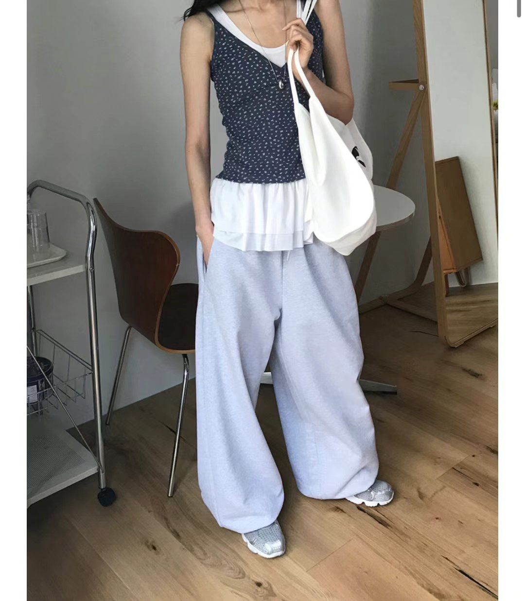 1ONE.CHASER東大門㊣實拍女士新款時尚人氣休閑熱賣休閑褲1ONE.CHASER休閑褲