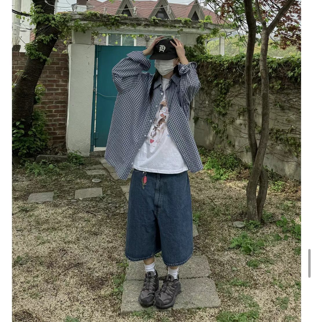 1ONE.CHASER韓國直郵㊣女裝新品職業25春夏休閑時尚人氣短褲1ONE.CHASER短褲