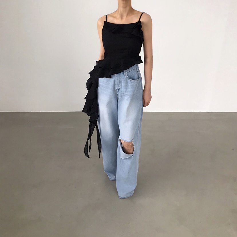 2TWO MOON東大門㊣直郵女士新品時尚休閑人氣真品吊帶背心2TWO MOON吊帶/背心
