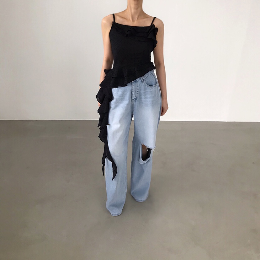 2TWO MOON東大門㊣直郵女士新品時尚休閑人氣真品吊帶背心2TWO MOON吊帶/背心
