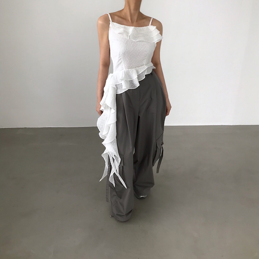 2TWO MOON東大門㊣直郵女士新品時尚休閑人氣真品吊帶背心2TWO MOON吊帶/背心