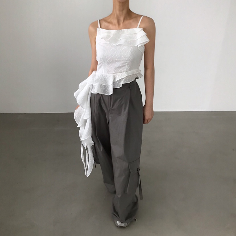 2TWO MOON東大門㊣直郵女士新品時尚休閑人氣真品吊帶背心2TWO MOON吊帶/背心