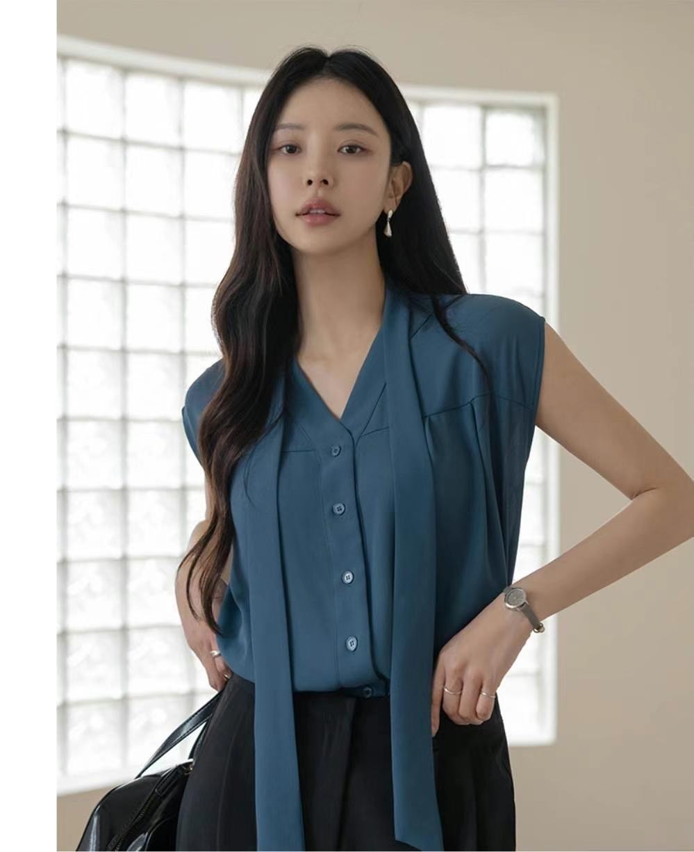 GUNNY GIRLS-거니걸스-T東大門㊣直郵女裝新品25春夏襯衫蕾絲衫GUNNY GIRLS襯衫/蕾絲衫