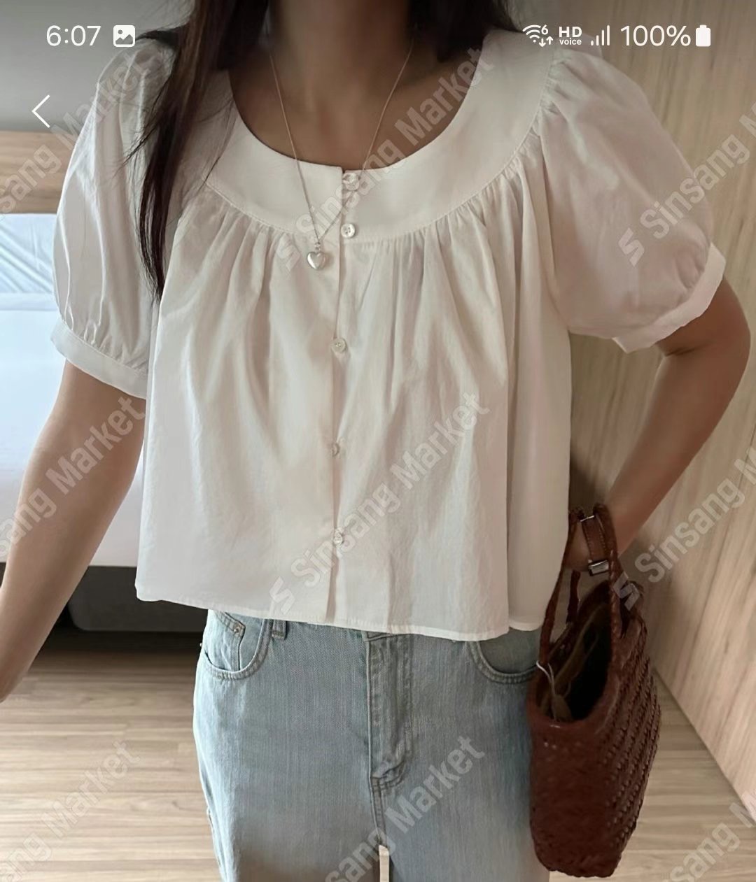 I_HOUR東大門㊣代購女裝新品人氣推薦休閑25春夏襯衫蕾絲衫i hour襯衫/蕾絲衫