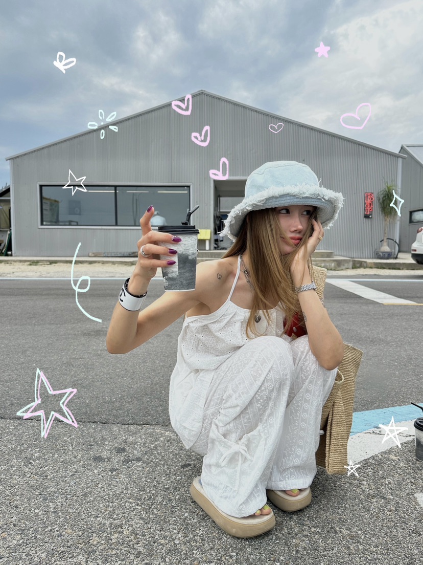 ZEROZERO韓國代購㊣女裝新款25春夏時尚熱賣推薦休閑褲口袋ZEROZERO休閑褲