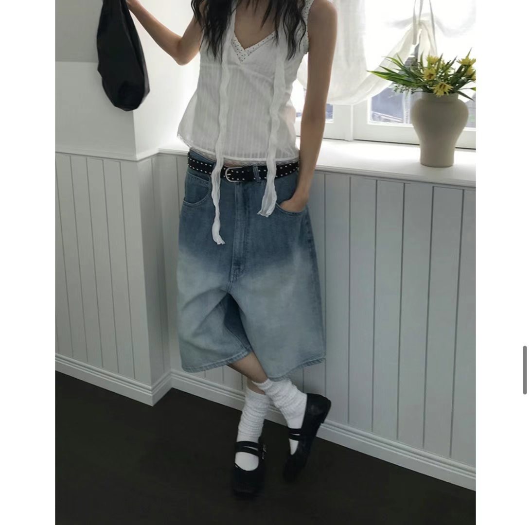 1ONE.CHASER韓國直郵㊣女裝新品休閑時尚推薦人氣25春夏短褲1ONE.CHASER短褲