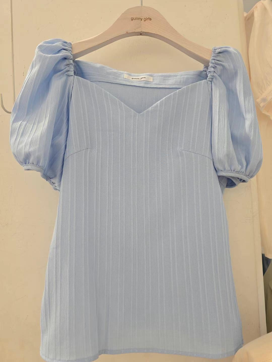 GUNNY GIRLS-거니걸스-T東大門㊣實拍女裝新品職業襯衫蕾絲衫GUNNY GIRLS襯衫/蕾絲衫圖色2