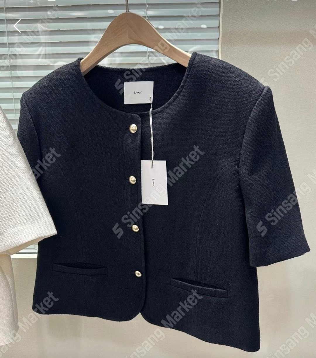 I_HOUR東大門㊣代購女士新品休閑25春夏人氣推薦真品熱賣夾克i hour夾克圖色2