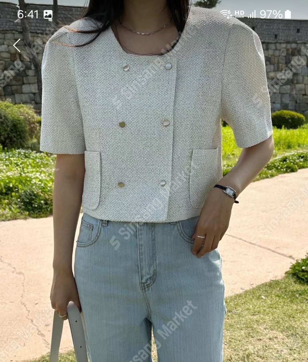 I_HOUR東大門㊣代購女裝新款推薦熱賣25春夏時尚真品休閑夾克i hour夾克