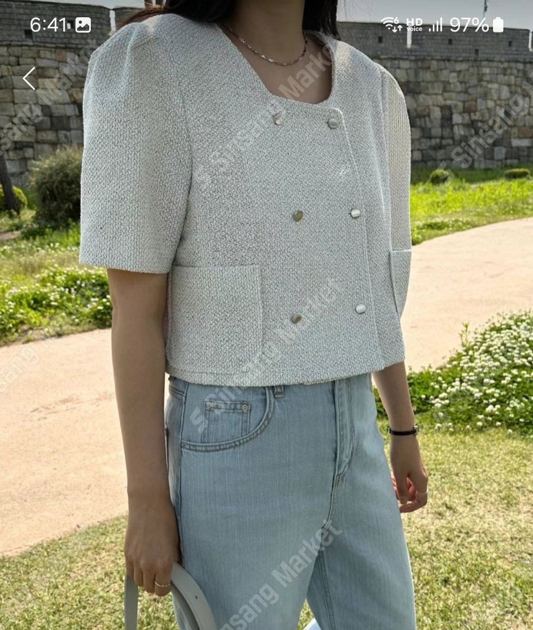I_HOUR東大門㊣代購女裝新款推薦熱賣25春夏時尚真品休閑夾克i hour夾克