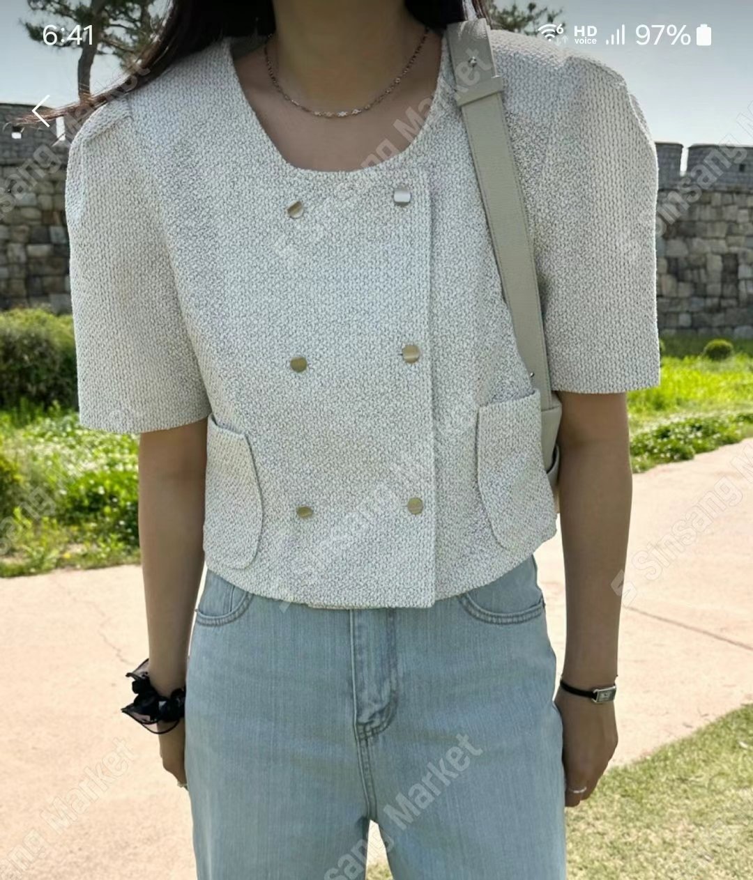 I_HOUR東大門㊣代購女裝新款推薦熱賣25春夏時尚真品休閑夾克i hour夾克