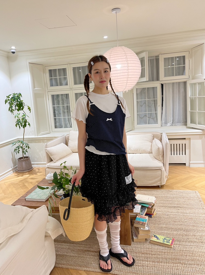 BOUTIQUE-L韓國代購㊣女士新品人氣真品休閑推薦25春夏T恤BOUTIQUE-LT恤