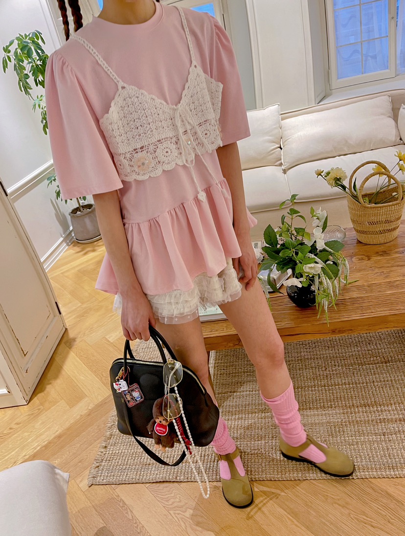 BOUTIQUE-L東大門㊣實拍女裝新品人氣推薦時尚熱賣休閑T恤BOUTIQUE-LT恤