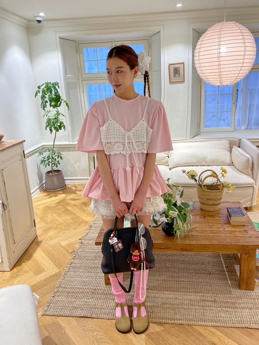 BOUTIQUE-L東大門㊣實拍女裝新品人氣推薦時尚熱賣休閑T恤BOUTIQUE-LT恤