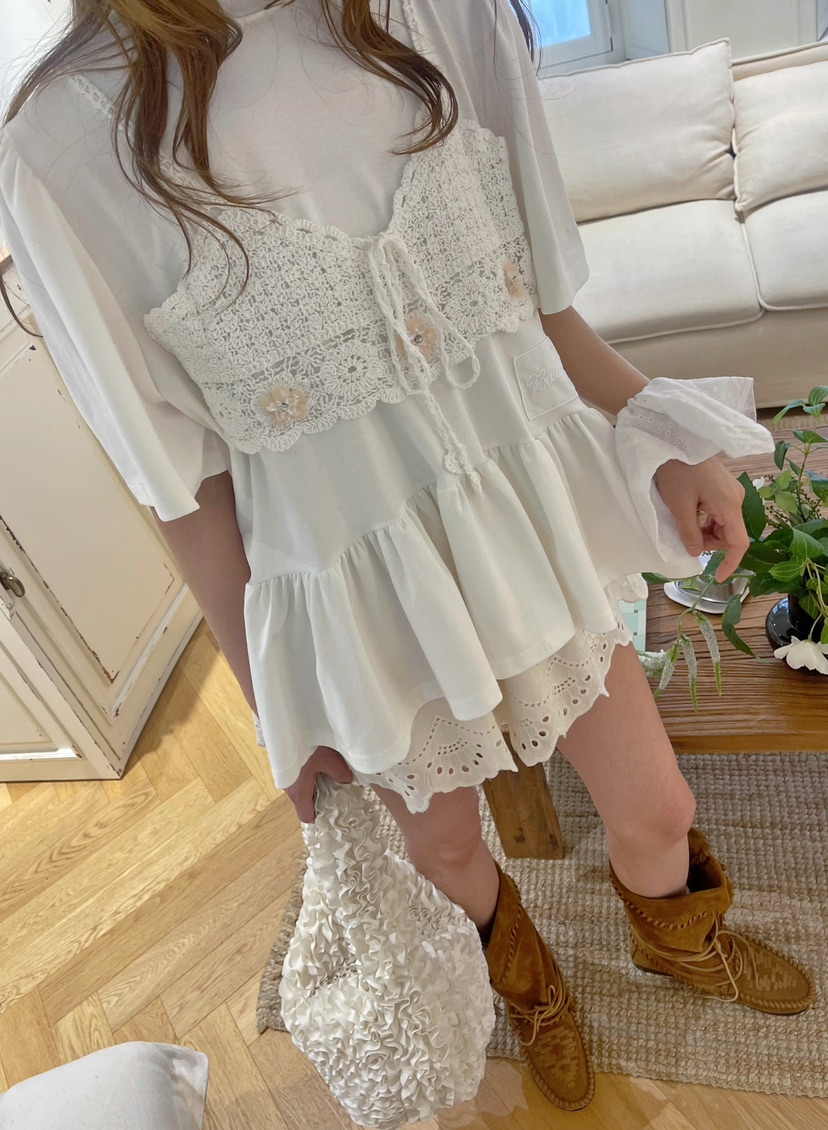 BOUTIQUE-L東大門㊣實拍女裝新品人氣推薦時尚熱賣休閑T恤BOUTIQUE-LT恤