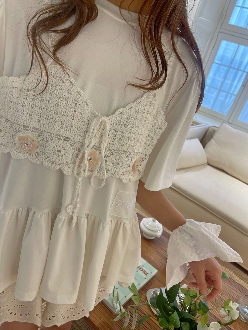 BOUTIQUE-L東大門㊣實拍女裝新品人氣推薦時尚熱賣休閑T恤BOUTIQUE-LT恤