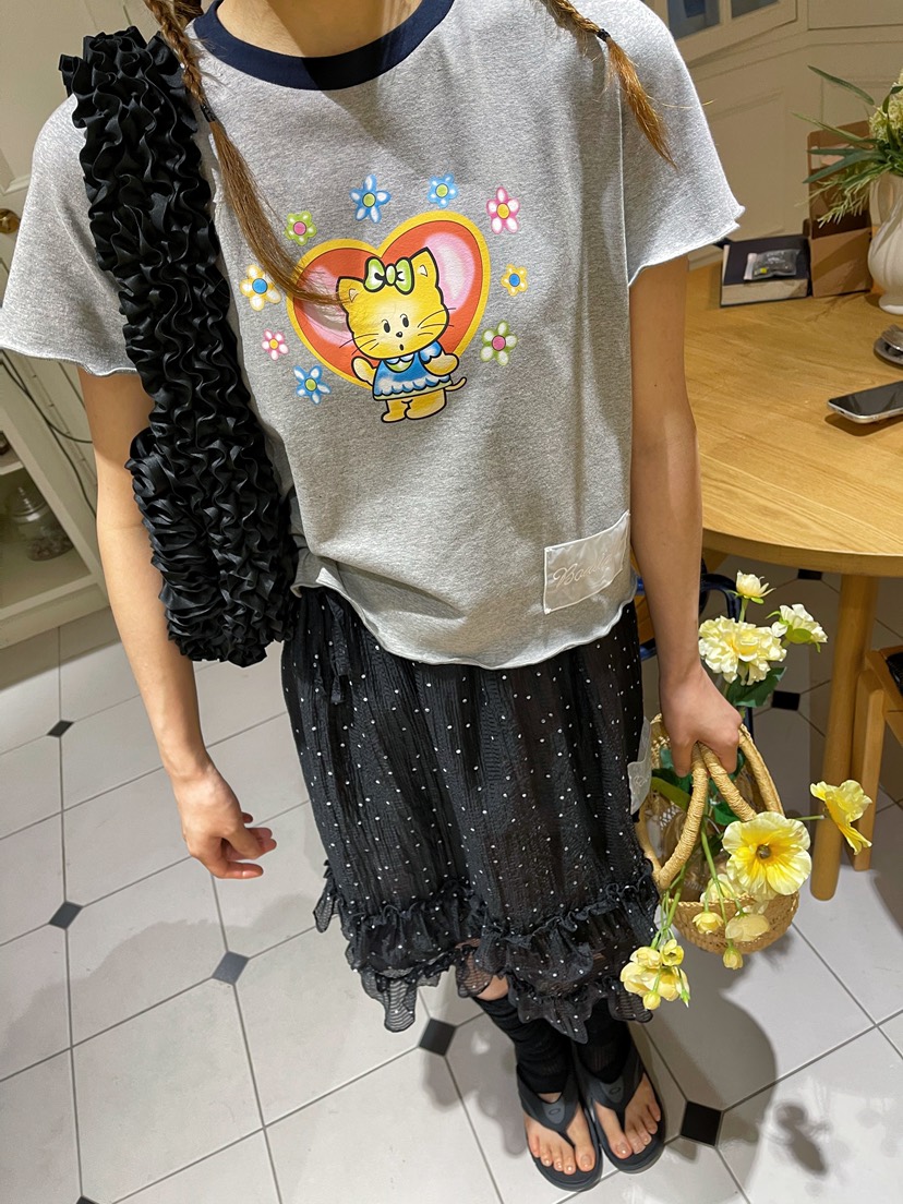 BOUTIQUE-L東大門㊣直郵女裝新品人氣推薦25春夏熱賣休閑T恤BOUTIQUE-LT恤