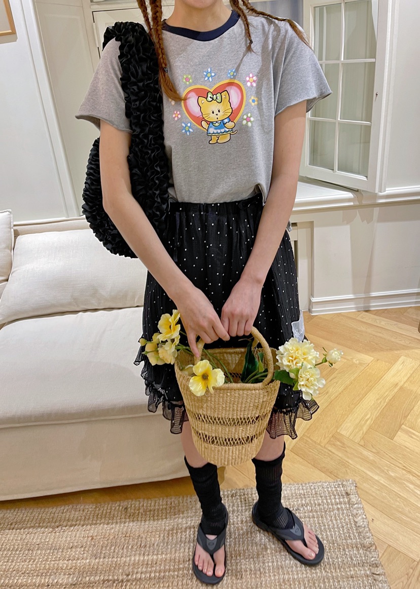 BOUTIQUE-L東大門㊣直郵女裝新品人氣推薦25春夏熱賣休閑T恤BOUTIQUE-LT恤