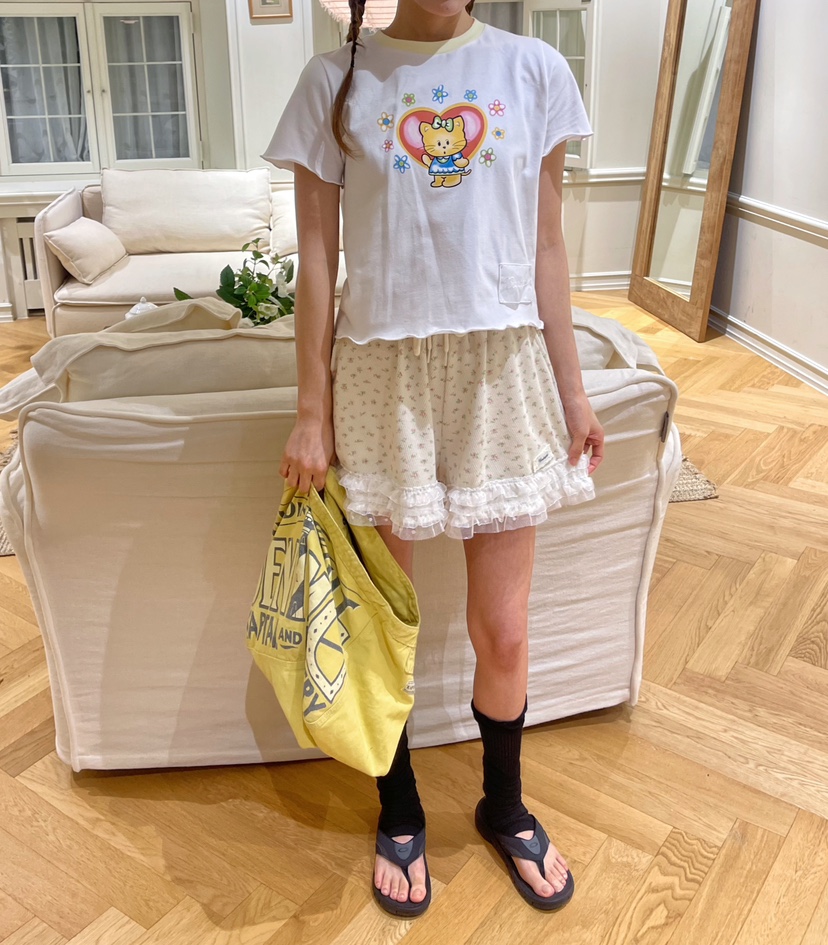 BOUTIQUE-L東大門㊣直郵女裝新品人氣推薦25春夏熱賣休閑T恤BOUTIQUE-LT恤圖色3