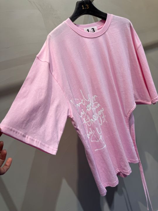 1.3韓國代購㊣女裝新品25春夏人氣休閑推薦時尚熱賣真品T恤1.3T恤