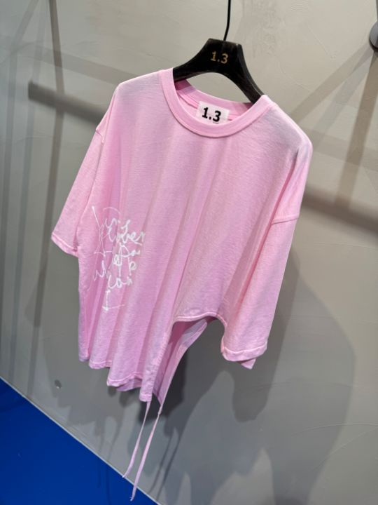 1.3韓國代購㊣女裝新品25春夏人氣休閑推薦時尚熱賣真品T恤1.3T恤