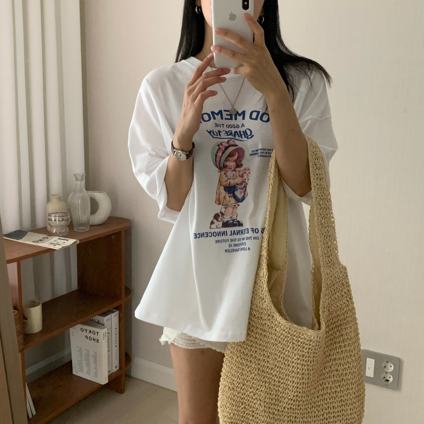 FROMJINI韓國代購㊣女士新款職業時尚人氣推薦休閑真品25春夏T恤FROMJINIT恤