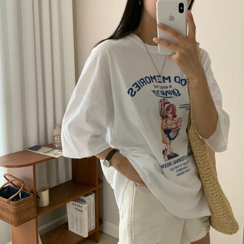 FROMJINI韓國代購㊣女士新款職業時尚人氣推薦休閑真品25春夏T恤FROMJINIT恤