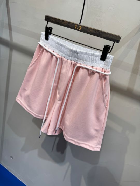 1.3東大門㊣代購女裝新款時尚職業人氣25春夏真品短褲含腰繩1.3短褲