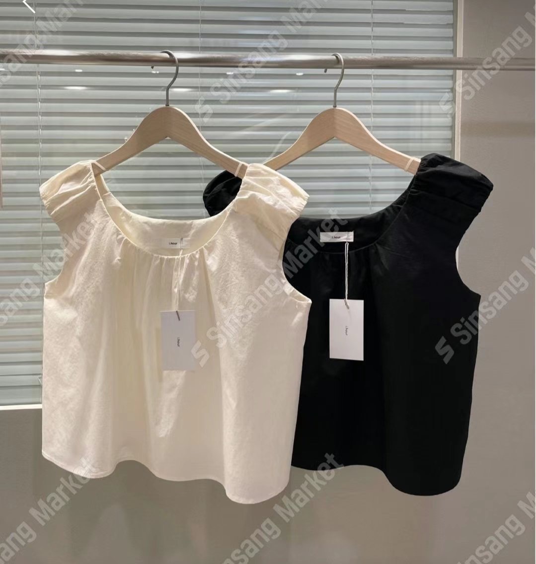 I_HOUR東大門㊣實拍女裝新品25春夏推薦人氣熱賣襯衫蕾絲衫i hour襯衫/蕾絲衫圖色2左二色
