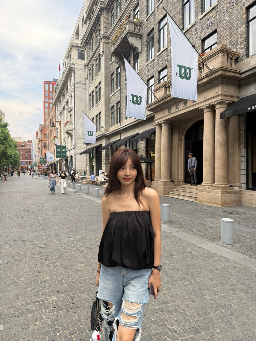 SOLAR東大門㊣實拍女裝新款休閑職業25春夏時尚熱賣吊帶背心SOLAR吊帶/背心