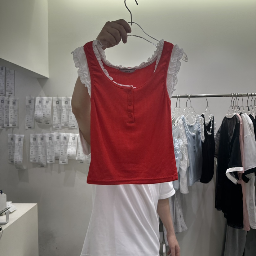 BAIE.38韓國代購㊣女裝新品推薦休閑職業熱賣25春夏時尚T恤BAIE.38T恤圖色2
