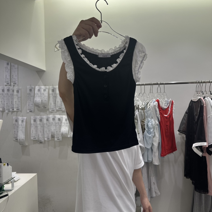 BAIE.38韓國代購㊣女裝新品推薦休閑職業熱賣25春夏時尚T恤BAIE.38T恤圖色3