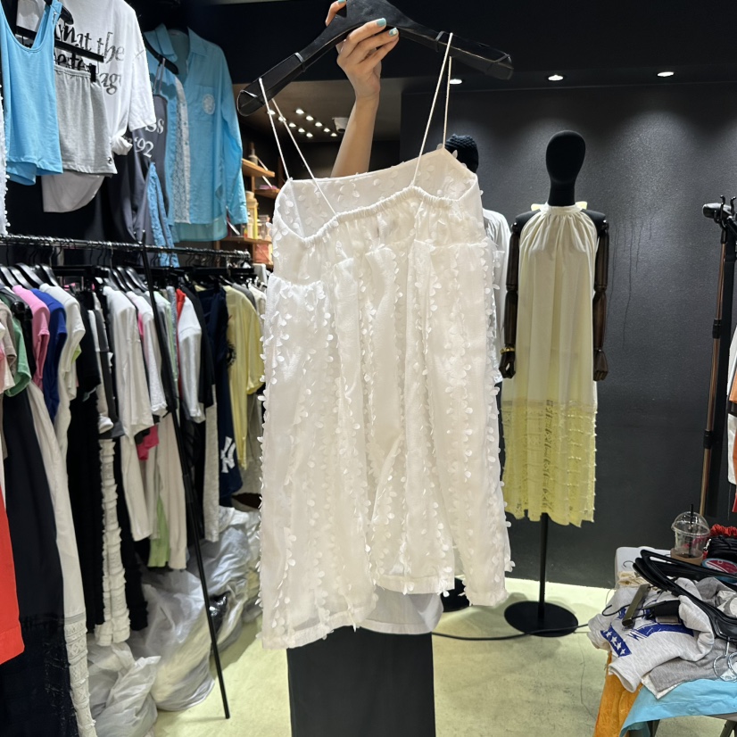 CHAVI東大門㊣實拍女士新品熱賣推薦休閑職業25春夏時尚連衣裙CHAVI連衣裙
