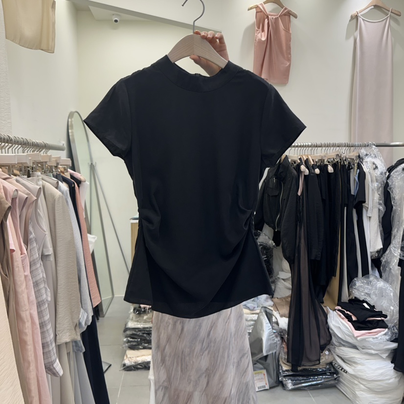 THE LOW韓國直郵㊣女裝新品熱賣25春夏時尚推薦人氣休閑T恤THE LOWT恤圖色3