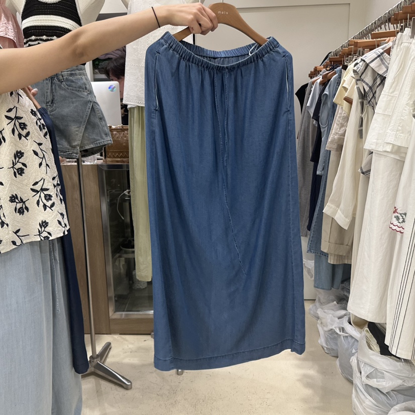 MELO韓國直郵㊣女士新款推薦熱賣職業休閑真品人氣時尚長裙MELO長裙圖色2
