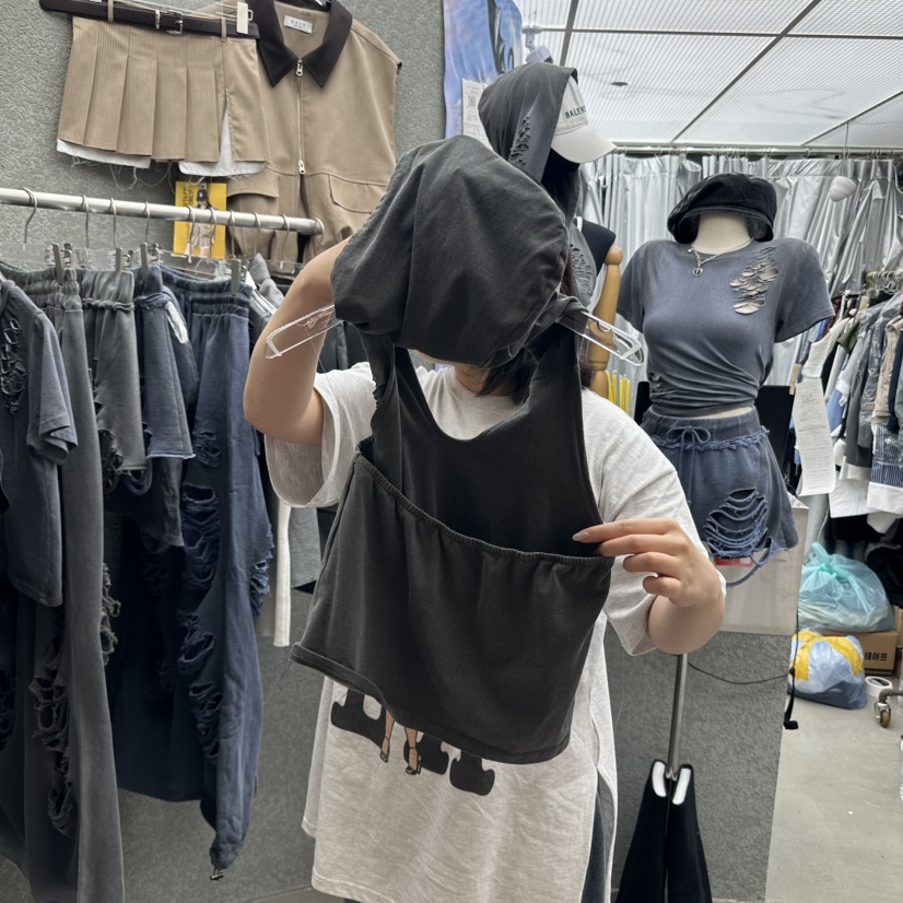 EXIT韓國直郵㊣女士新品熱賣人氣休閑25春夏真品時尚吊帶背心EXIT吊帶/背心