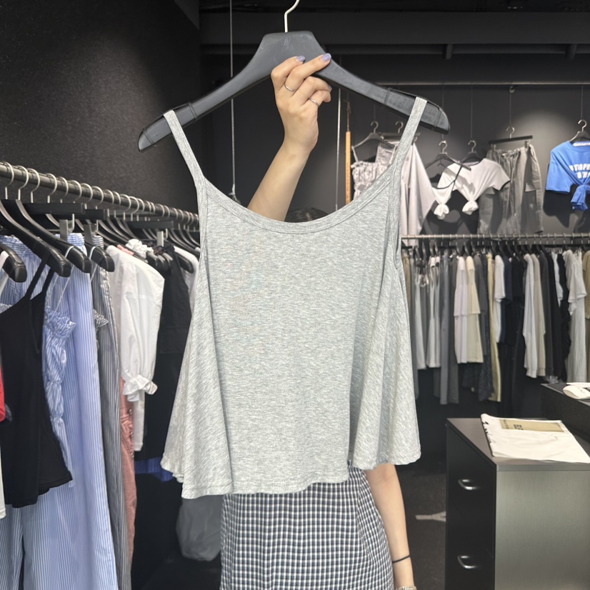 ELF-L東大門㊣代購女裝新品休閑熱賣推薦時尚人氣吊帶背心PROJECT ELF/ELF-L吊帶/背心圖色2