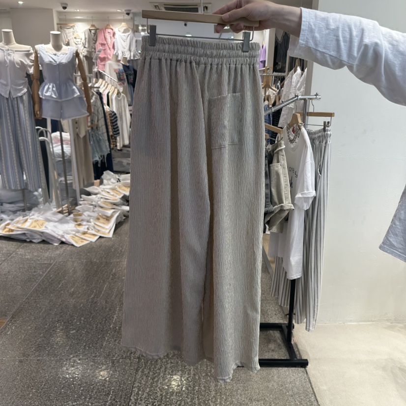 CELINA韓國代購㊣女士新品職業熱賣25春夏時尚人氣真品休閑褲CELI_NA休閑褲