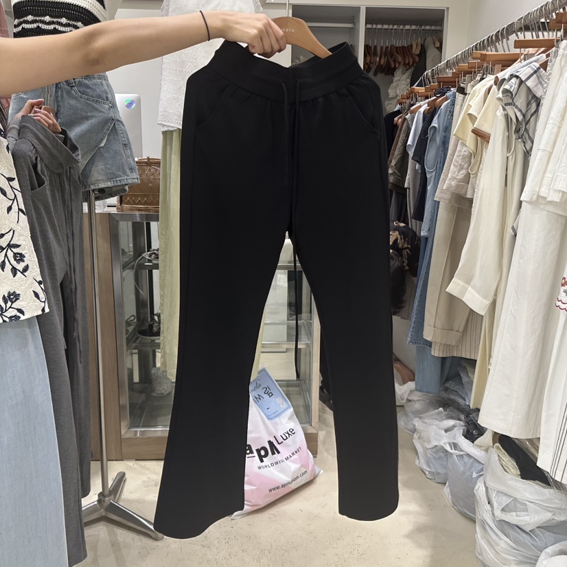 MELO東大門㊣實拍女士新品休閑推薦時尚人氣職業休閑褲喇叭MELO休閑褲圖色3