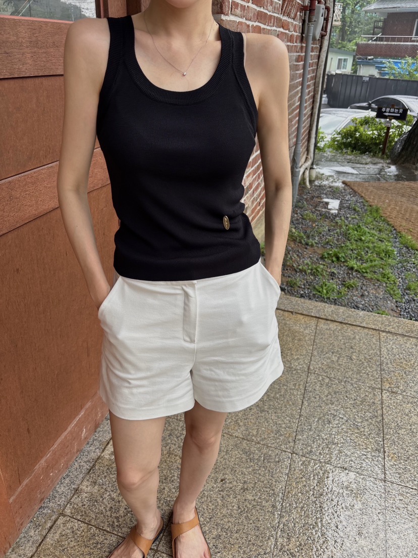 THE LOW東大門㊣代購女士新款熱賣時尚休閑25春夏吊帶背心THE LOW吊帶/背心