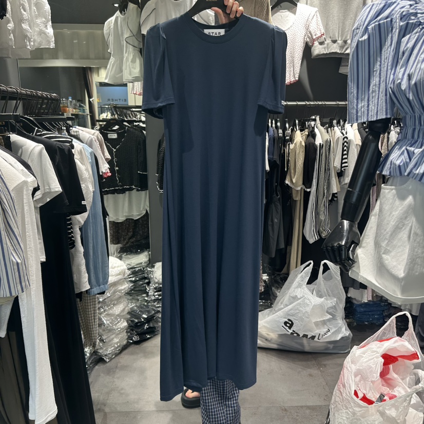 STAR-L東大門㊣實拍女裝新款職業休閑真品熱賣人氣時尚連衣裙STAR-L連衣裙圖色2