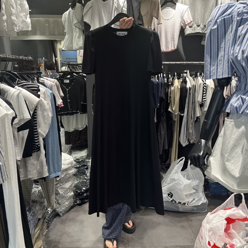 STAR-L東大門㊣實拍女裝新款職業休閑真品熱賣人氣時尚連衣裙STAR-L連衣裙圖色3