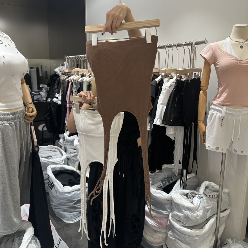 OUR MINUTE韓國代購㊣女士新品推薦25春夏真品人氣吊帶背心OUR MINUTE吊帶/背心
