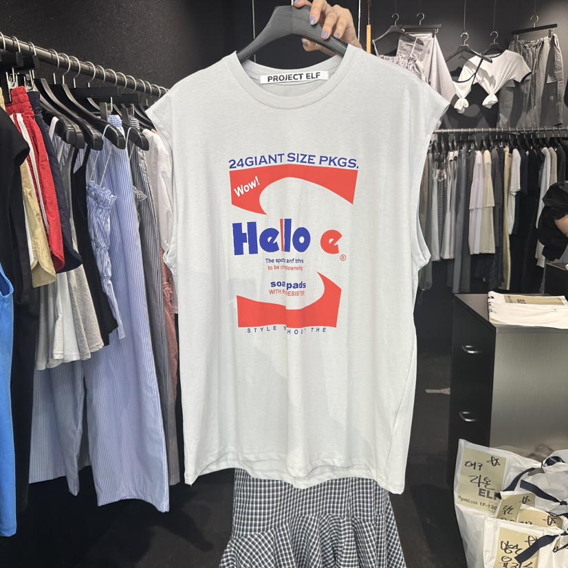 ELF-L東大門㊣代購女裝新品人氣25春夏推薦熱賣真品吊帶背心PROJECT ELF/ELF-L吊帶/背心圖色3