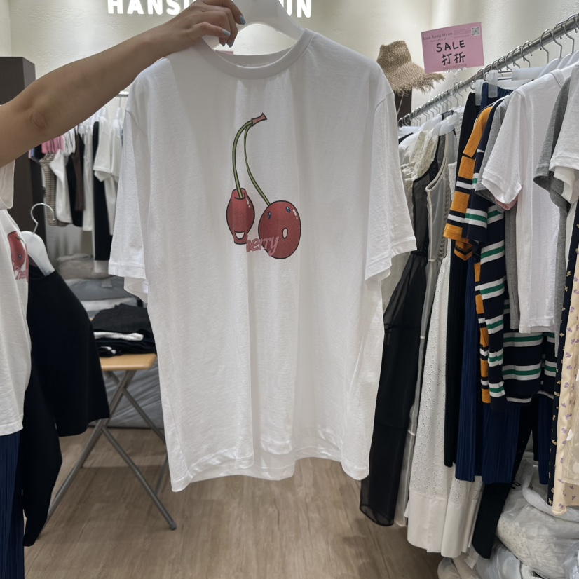 HANSUNGHYUN東大門㊣直郵女裝新品25春夏人氣休閑時尚職業T恤HANSUNGHYUNT恤