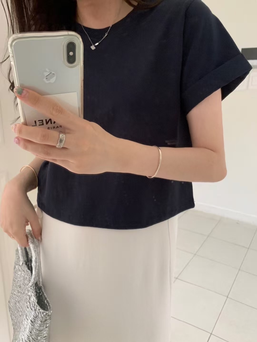 PYT-ot東大門㊣直郵女裝新品職業推薦休閑25春夏人氣時尚T恤pretty young thingT恤圖色3