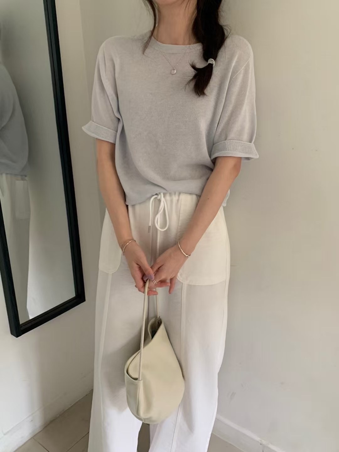 PYT-ot東大門㊣直郵女士新款熱賣推薦25春夏職業時尚針織衫pretty young thing針織衫圖色3
